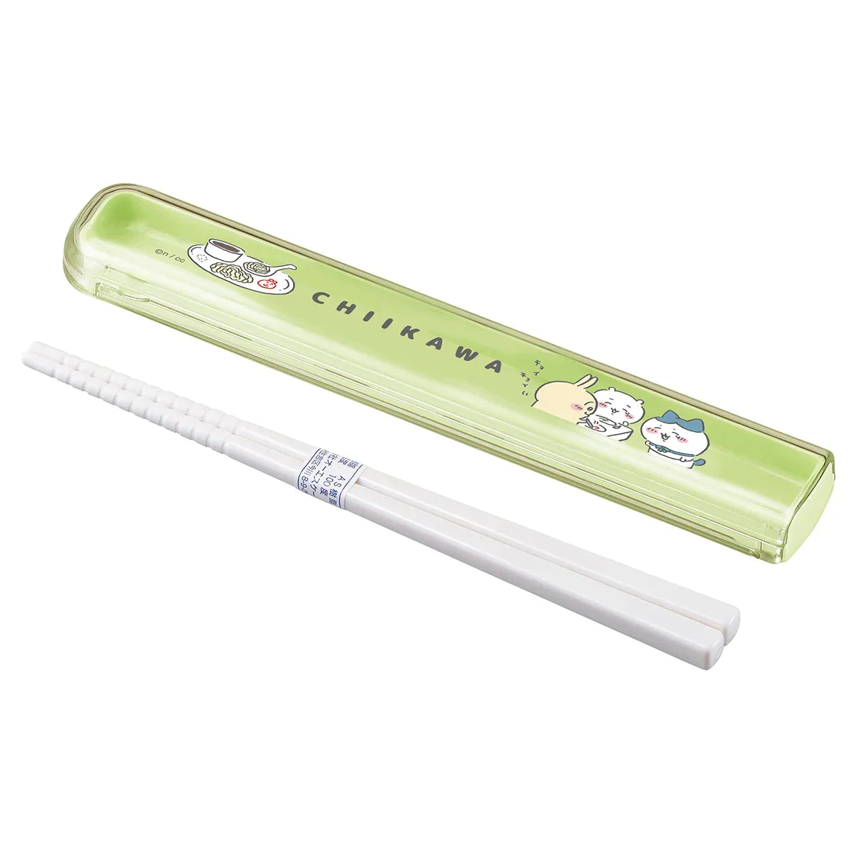 【Made In Japan】Chiikawa | Chopstick Box Set H27×W175×D15Mm 吉伊卡哇 开盖式筷子/便携筷子&筷子收纳盒 可用洗碗机