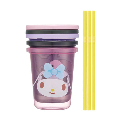 SANRIO | My Melody & Kuromi Cup/Tumbler Skater 320ml Set of 3