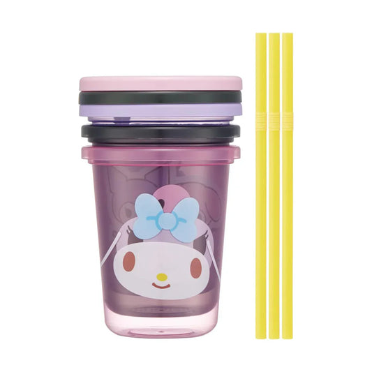 SANRIO | My Melody & Kuromi Cup/Tumbler Skater 320ml Set of 3