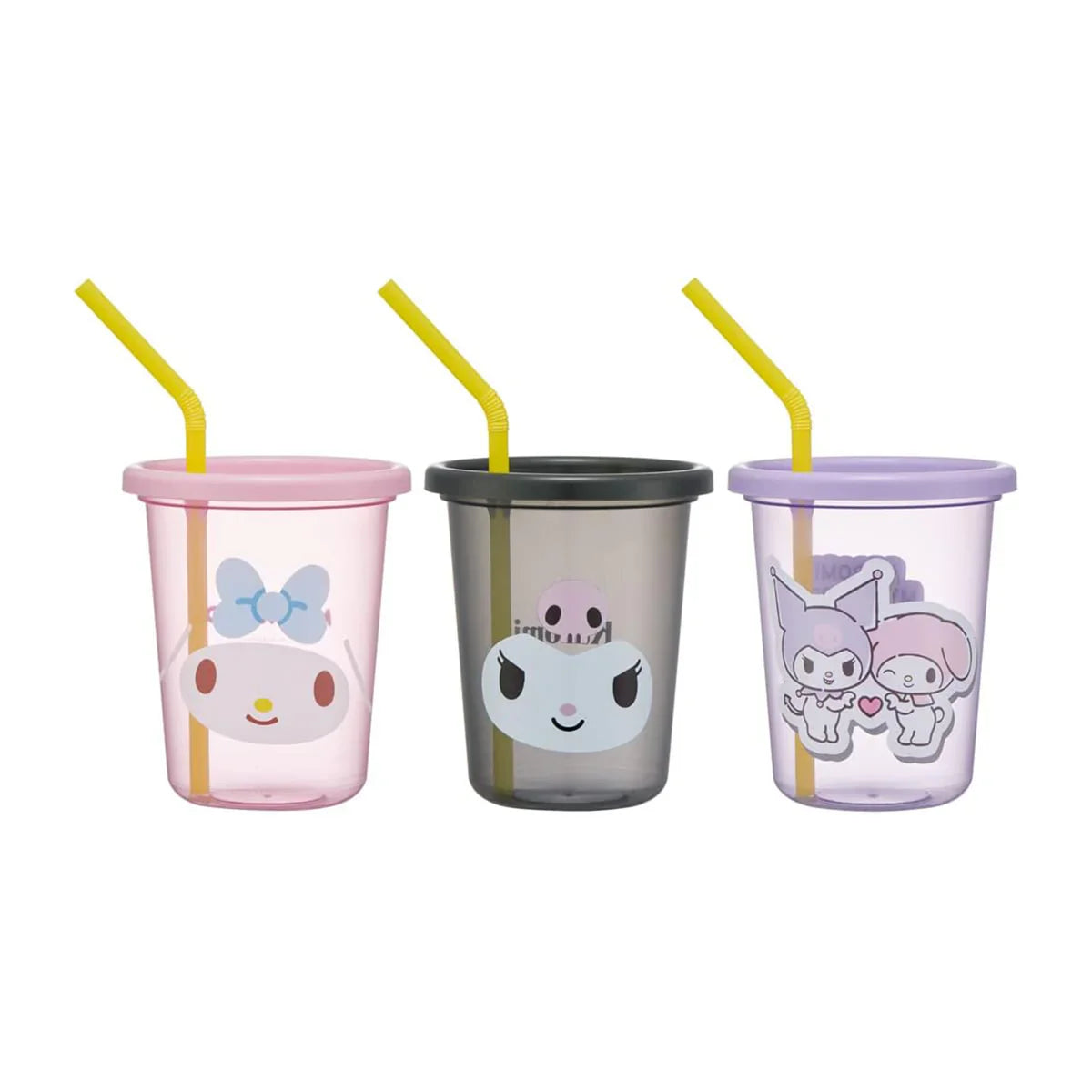 SANRIO | My Melody & Kuromi Cup/Tumbler Skater 320ml Set of 3
