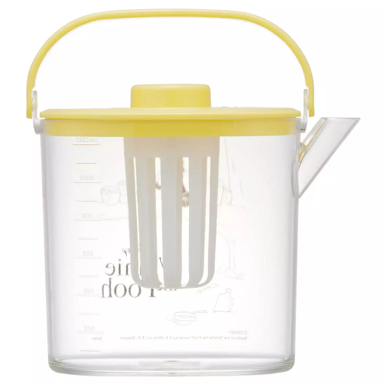 Disney｜Winnie The Pooh Cold Tea Pot 1.2L 维尼小熊/噗噗 耐热泡茶壶/冷水壶 有滤网/手提款/方便清洗