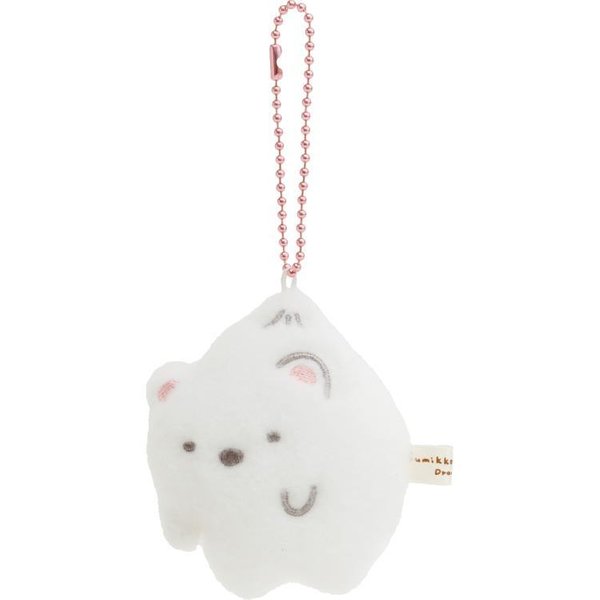 San-X | Sumikko Gurashi Abducted Mascot Strap Shirokuma 80×75×35Mm (Sumikko Drawing)