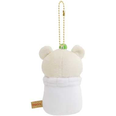 San-X | Rilakkuma Korilakkuma Mascot Holder Plush Keychain W70Mm×H110Mm×D55Mm (Chinese Style)