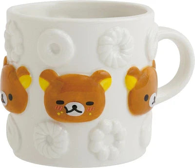 SAN-X | Rilakkuma Mug Cup 90×90φ (Mister Donut Standing)