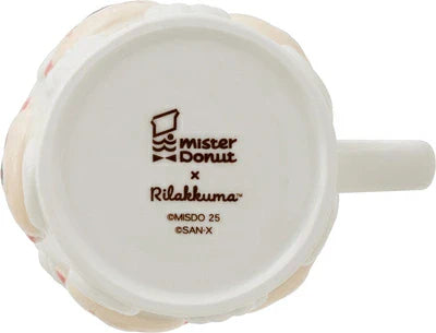 SAN-X | Rilakkuma Korilakkuma Mug Cup 90×90φ (Mister Donut Standing)