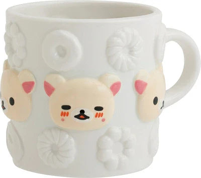 SAN-X | Rilakkuma Korilakkuma Mug Cup 90×90φ (Mister Donut Standing)