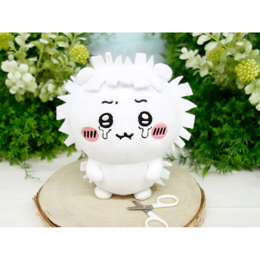 Chiikawa | Plush Doll H160×W150×D100Mm (Cropped Hair) 吉伊卡哇 毛绒玩偶/公仔（炸毛吉伊）