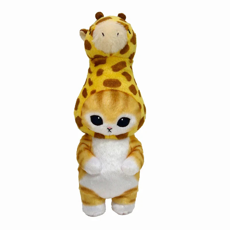 Mofusan | Plush Potetama Giraffe Nyan Beige H285×W100×D110Mm (Animal)