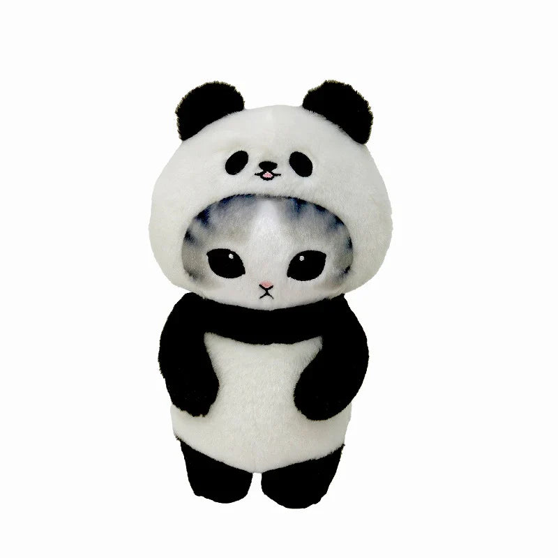 Mofusan | Plush Potetama Panda Nyan Gray H210×W115×D105Mm (Animal)