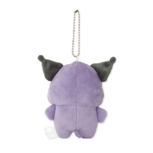 SANRIO | Kuromi Plush Keychain Mascot Holder 115×115×32mm (Animal Rhino)