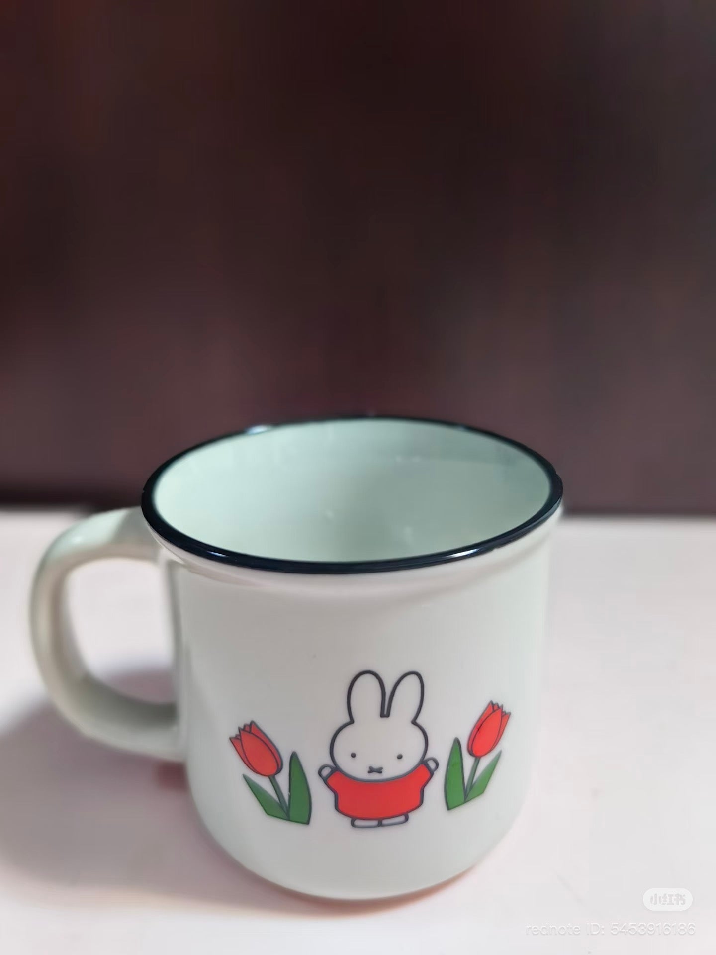 MIFFY | Ceramic Mug Retro Miffy Red Tulip 75x80mm