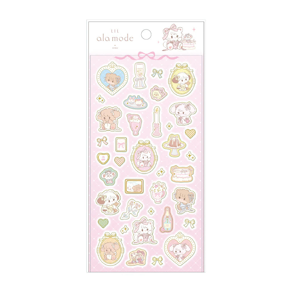 Mikko | Lil ala mode Clear Stickers 202x94mm