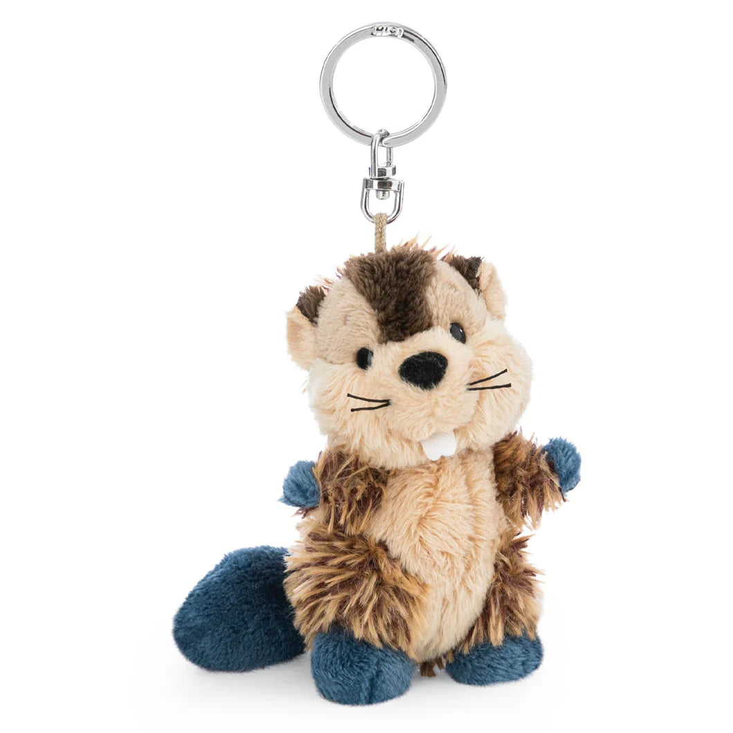 NICI 10cm Harry the Beaver Keyring Keychain