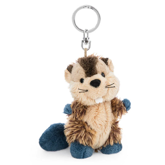 NICI 10cm Harry the Beaver Keyring Keychain