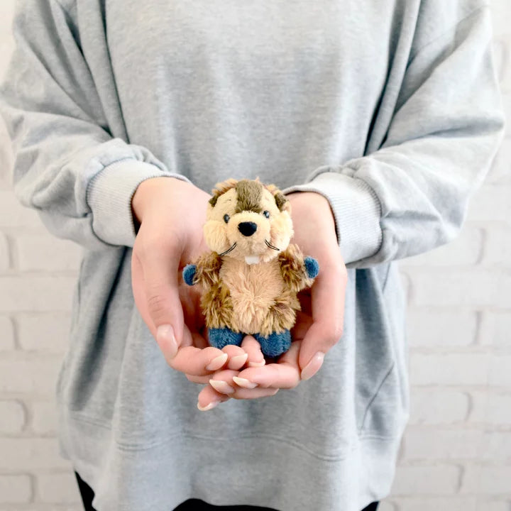 NICI 10cm Harry the Beaver Keyring Keychain