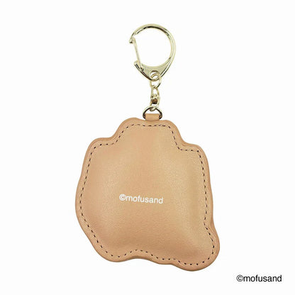 MOFUSAND | Fluffy and Fuzzy Patch Keychain 78×65×10mm (Bee Meow)