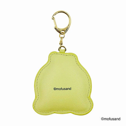 MOFUSAND | Fluffy and Fuzzy Patch Keychain 78×65×10mm (Melon Cat Nyan)