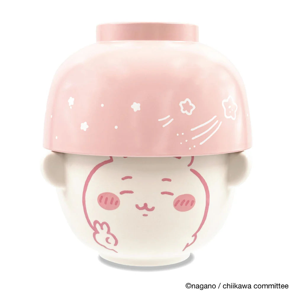 CHIIKAWA | Chiikawa Porcelain Rice Bowl & Melamine Soup Bowl Set 100 × 57mm & 90 × 60mm