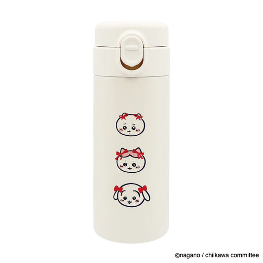 CHIIKAWA | One-Touch Stainless Bottle 350ml (Ribbon)