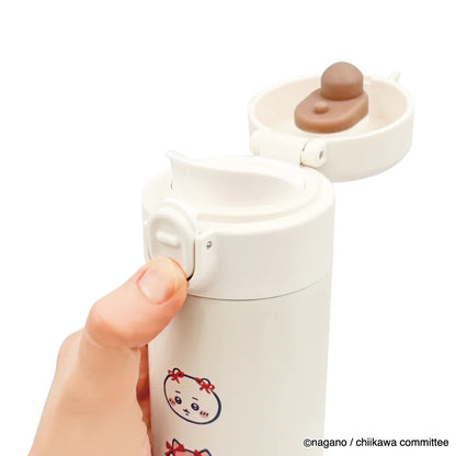 CHIIKAWA | One-Touch Stainless Bottle 350ml (Ribbon)