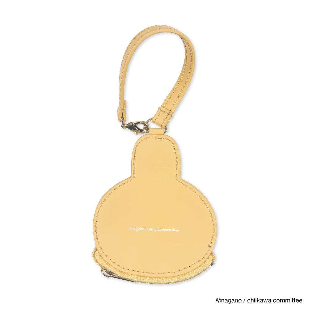 CHIIKAWA | Usagi Face Sagara Embroidery Mini Pouch Keychain 98x95x10mm Approx.