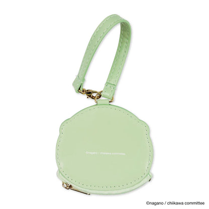 CHIIKAWA | Kurimanju Face Sagara Embroidery Mini Pouch Keychain 98x95x10mm Approx.