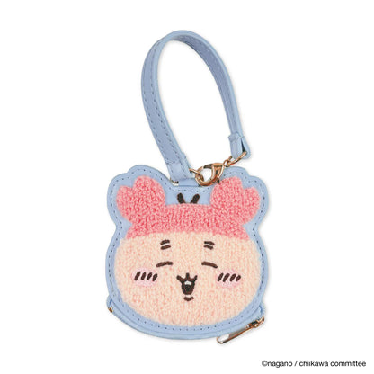 CHIIKAWA | Kani-chan / Furuhonya Face Sagara Embroidery Mini Pouch Keychain 98x95x10mm Approx.