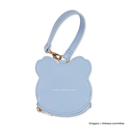CHIIKAWA | Kani-chan / Furuhonya Face Sagara Embroidery Mini Pouch Keychain 98x95x10mm Approx.