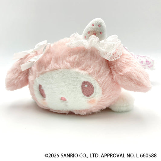 SANRIO | My Melody Long Pouch Pencil Case 125×180×62mm (White Strawberry Tea Time)
