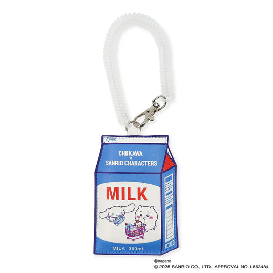 Chiikawa x Sanrio | Cinnamoroll & Chiikawa Die-Cut Pass Case 110x83x8mm (Supermarket)