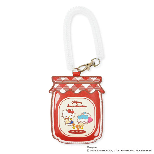 Chiikawa x Sanrio | Hello Kitty & Hachiware Die-Cut Pass Case 110x83x8mm (Supermarket)