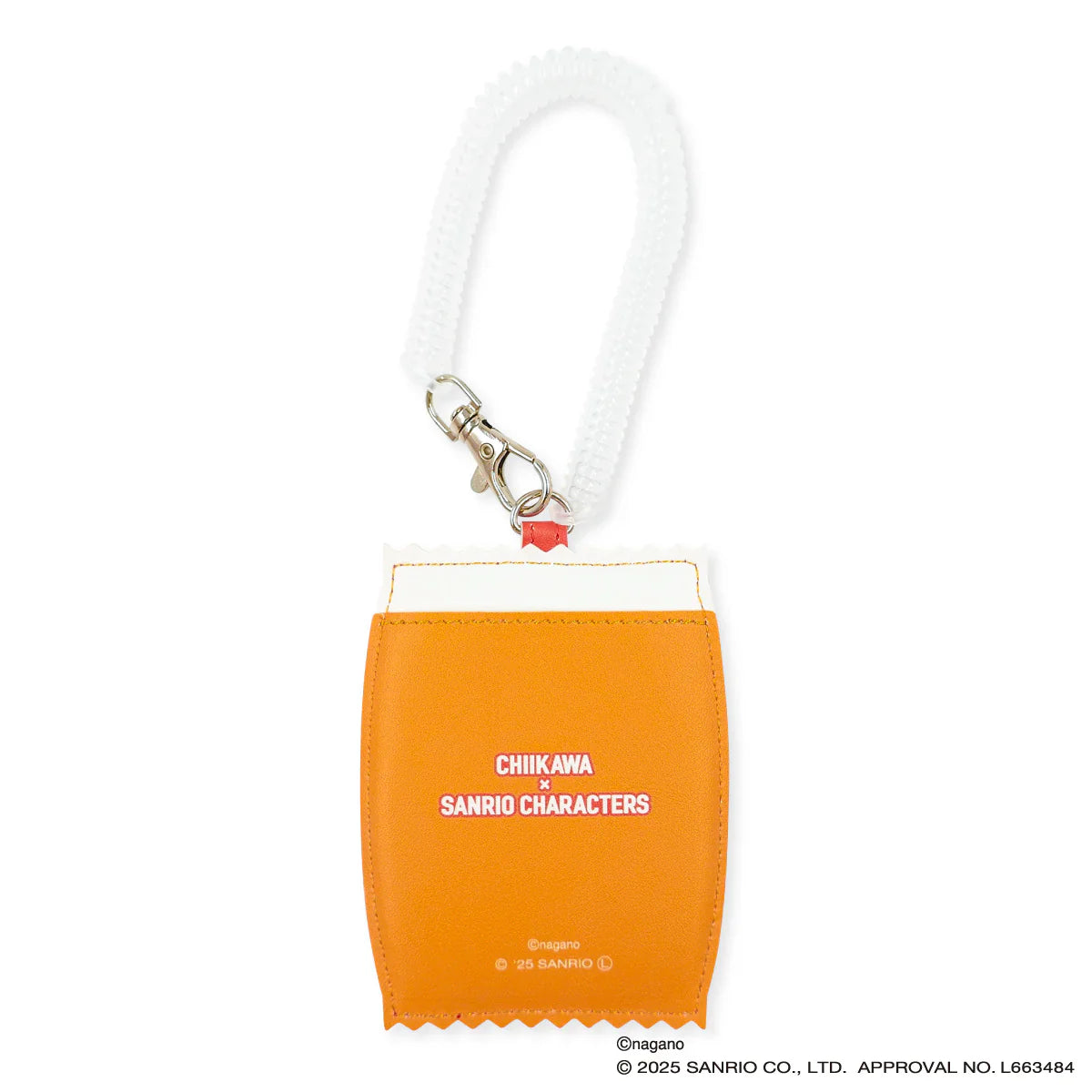Chiikawa x Sanrio | Pom Pom Purin Pompompurin & Usagi Die-Cut Pass Case 110x83x8mm (Supermarket)
