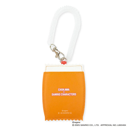 Chiikawa x Sanrio | Pom Pom Purin Pompompurin & Usagi Die-Cut Pass Case 110x83x8mm (Supermarket)