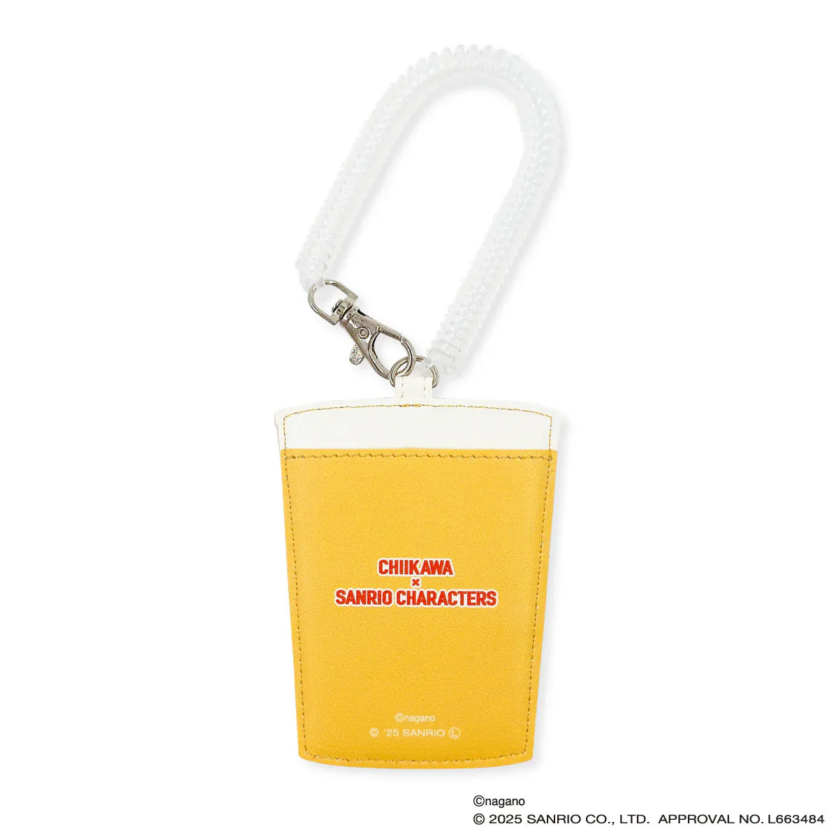 Chiikawa x Sanrio | My Melody & Kani-chan Die-Cut Pass Case 110x83x8mm (Supermarket)