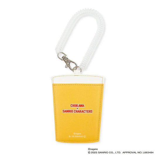 Chiikawa x Sanrio | My Melody & Kani-chan Die-Cut Pass Case 110x83x8mm (Supermarket)