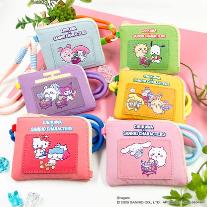 Chiikawa x Sanrio | Cinnamoroll & Chiikawa Compact Walllet 90x120x20mm (Supermarket)
