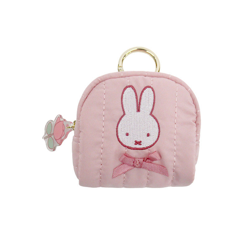 MIFFY | Mini Pouch Keychain 70×70×40mm (Classical Rose)