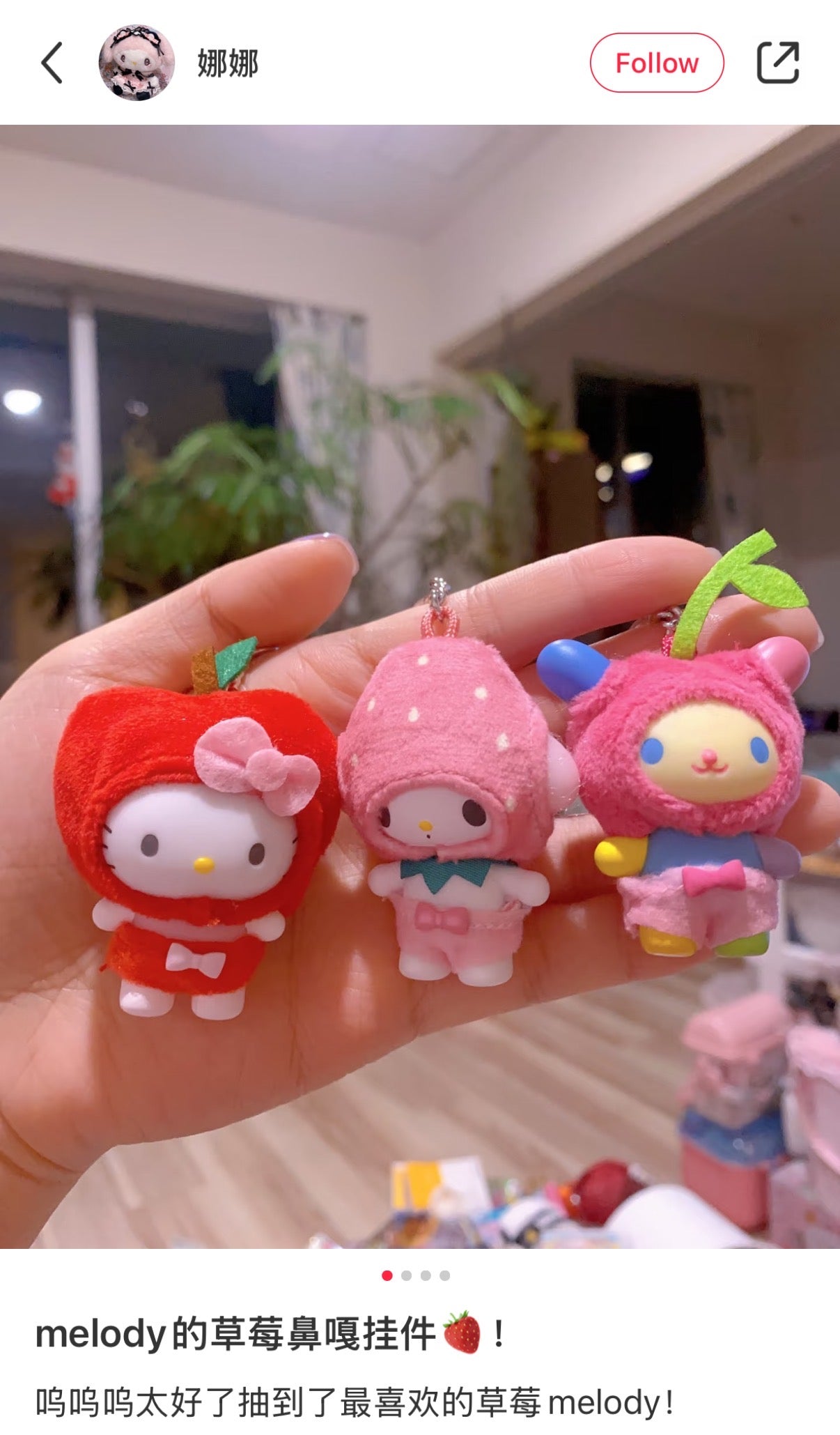 Sanrio | Secret Keychain Blind Box (Yellow)