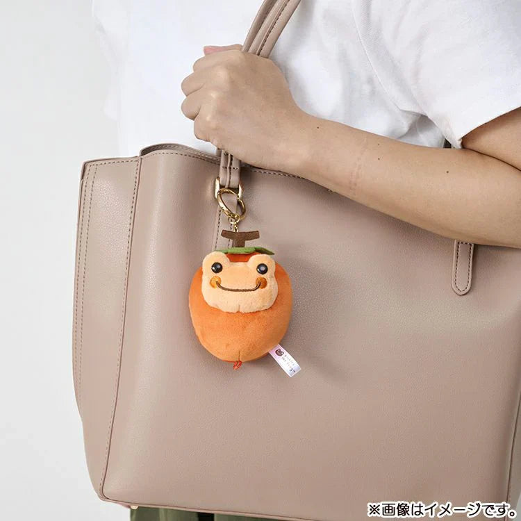 Pickles the Frog | Plush Keychain Bag Charm Plush Keychain 110×75×65mm (Persimmon)