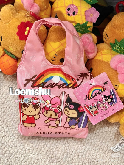 Sanrio | Hello Kitty And Friends Surf Foldable Eco Bag Set