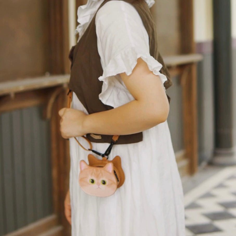 Mewji Cat Headphone Case(Or)