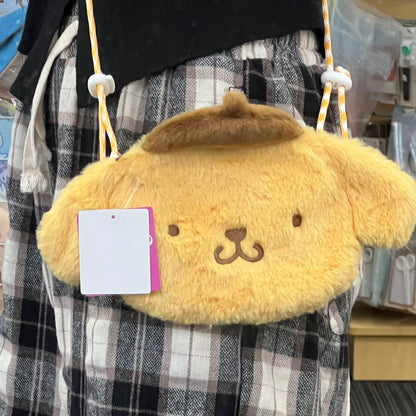 Sanrio | Fluffy Shoulder Bag 19.5Cm*2Cm*15.5Cm // Pom Purin