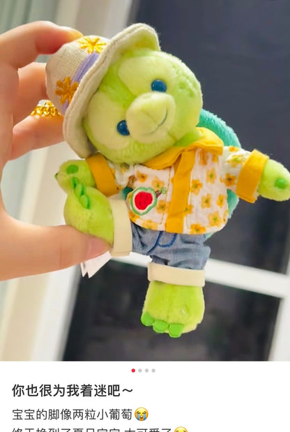 Disney | Shang Hai Disneyland Mascot Holder Plush Keychain (Duffy And Friends Summer Collection)