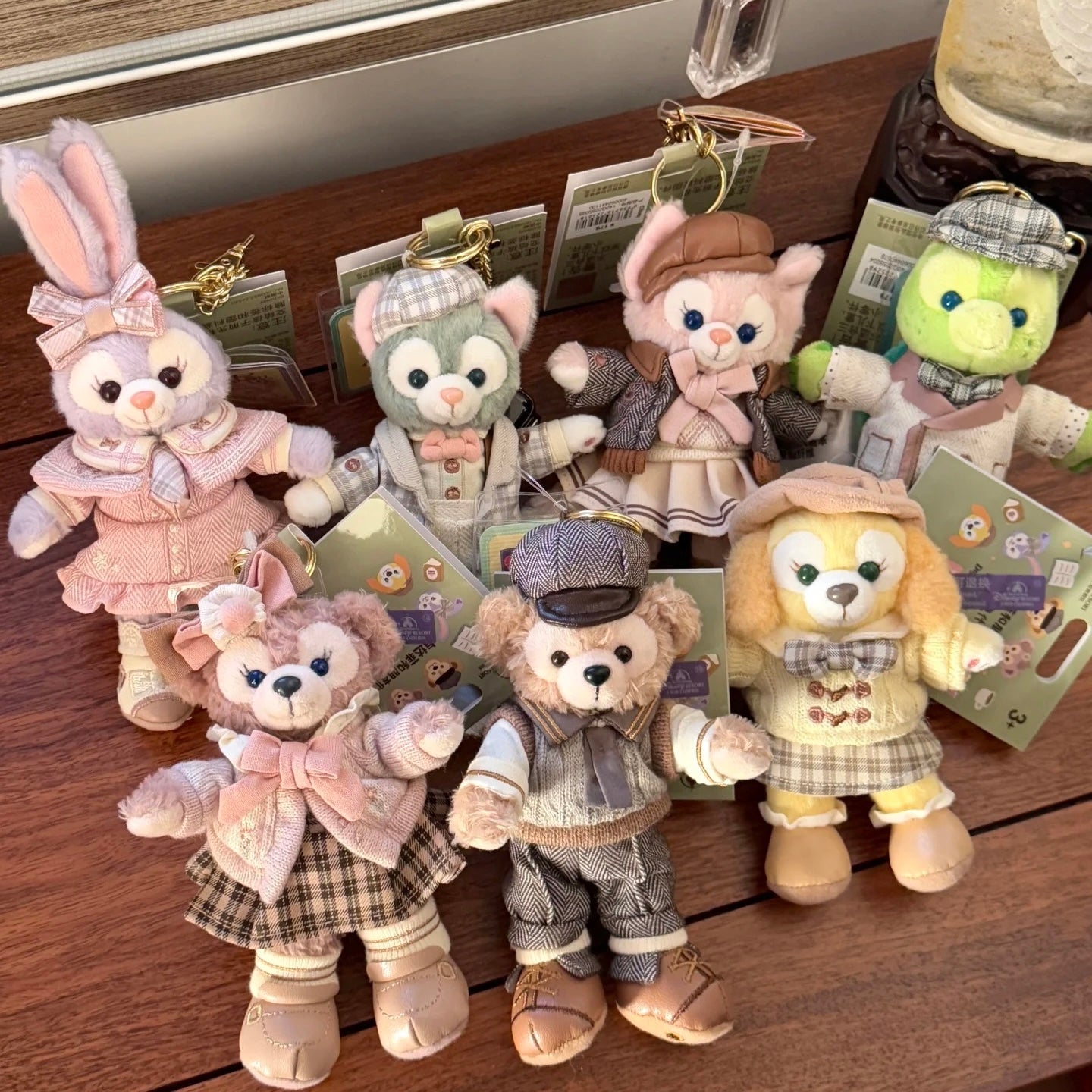 DISNEY | Shang Hai Disney OluMel Mascot Holder Plush Keychain Bag Charm (Let’s Learn with Duffy and Friends)