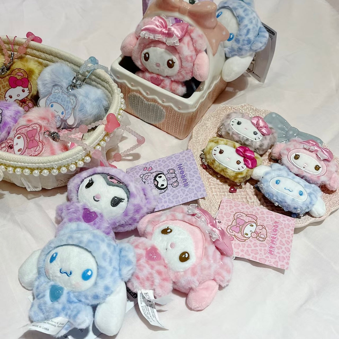 Sanrio | Mascot Holder Plush Keychain 8×5×14Cm (Gal Kuma)