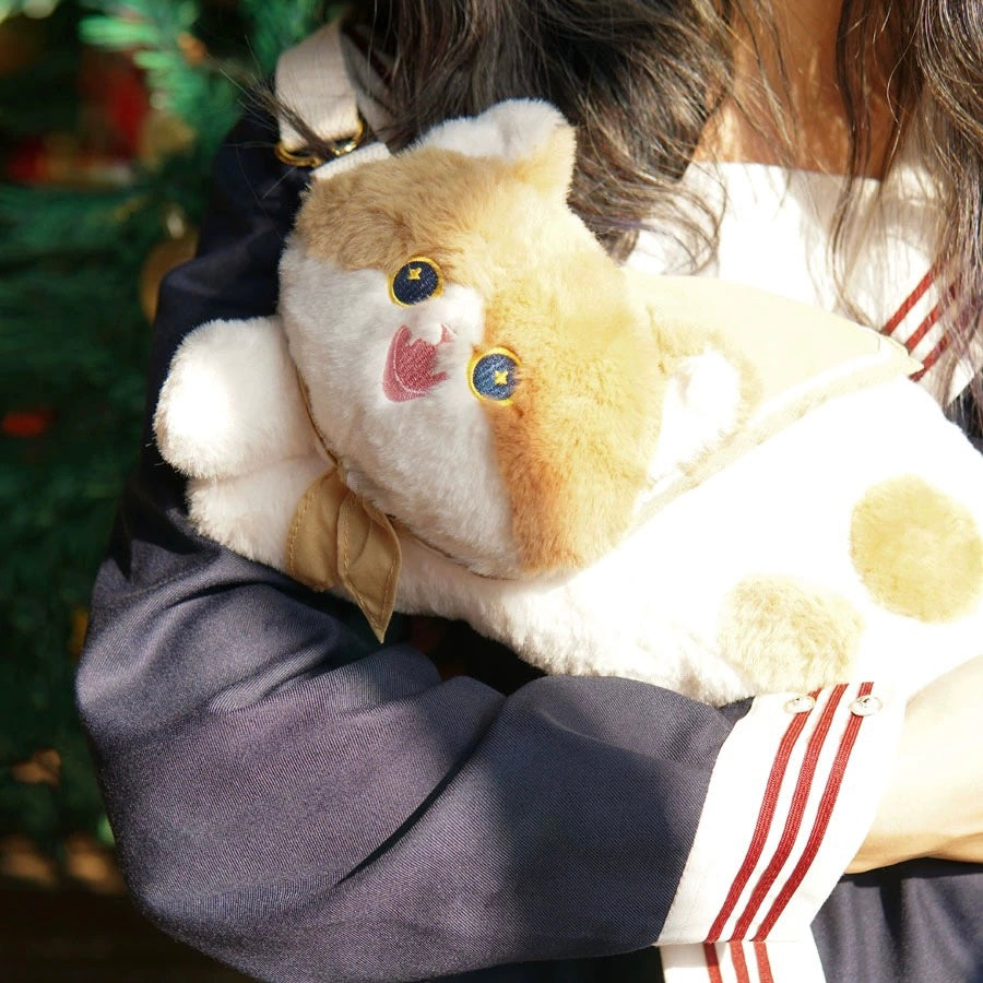 Mewji Fluffy Shoulder Bag(Wh)