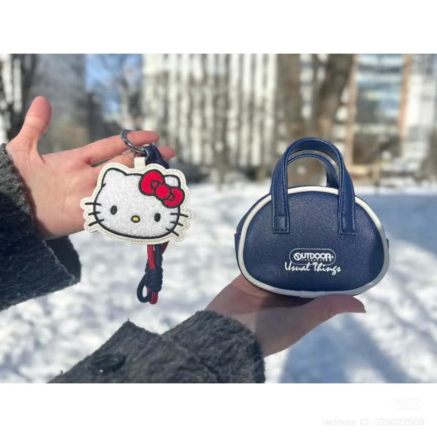 HELLO KITTY x OUTDOOR | Mini Bag & Keychain Set