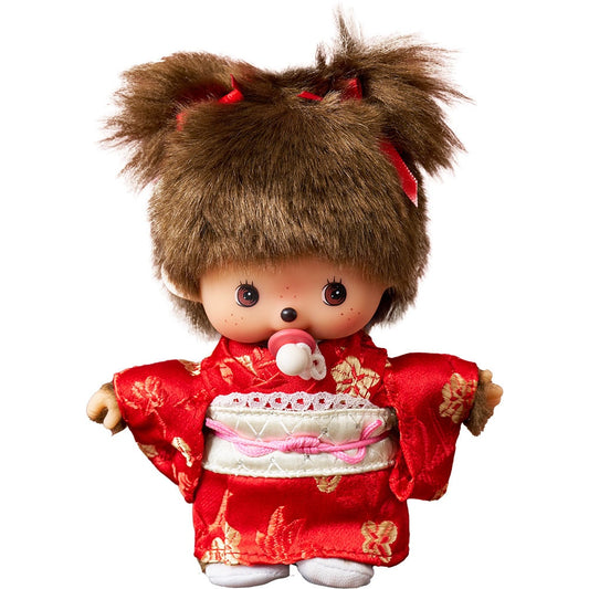 Monchhichi | Bebichhichi Plush Toy Plush Doll H10×W7×D15cm (Kimono)