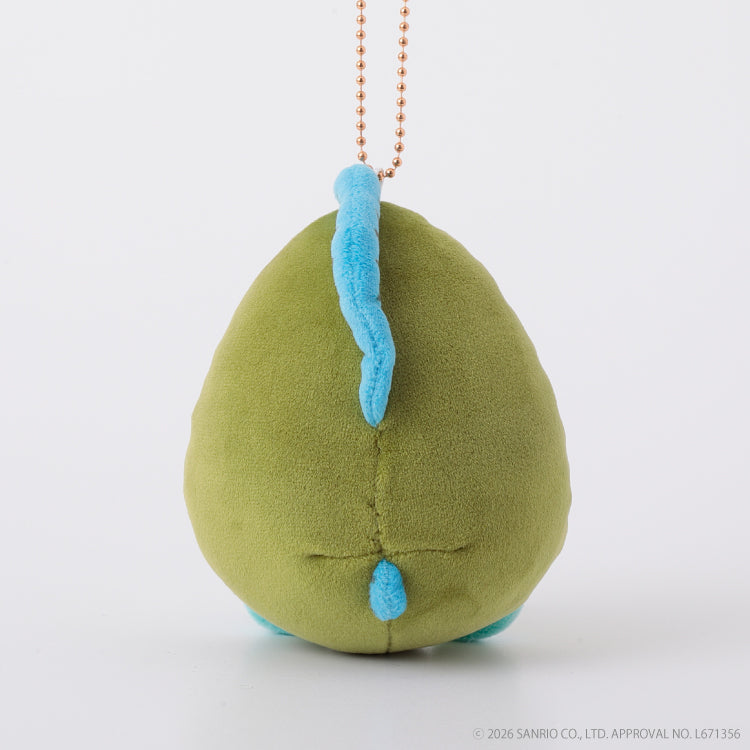 SANRIO | Hangyodon Freshly Harvested Farm Squishy Mascot Keychain Bag Charm 120mm Approx. (Avocado)