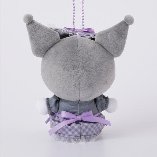 SANRIO | Kuromi Plush Keychain Mascot Holder Bag Charm 100mm Approx. (Sweetie)